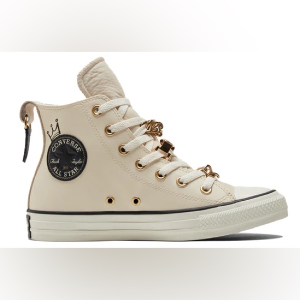 Converse Cream Sneakers High-Top Canvas